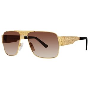 Goliath XXXV Sunglasses Gold 60mm Square